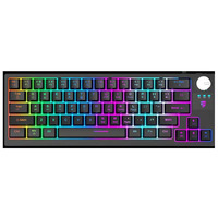 Clavier de jeu 75% 83 touches, rétroéclairage RGB, OEM, faible MOQ, personnalisé, filaire, pour bureau et gaming