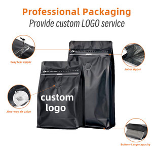 Tùy chỉnh Matt trà cà phê thực phẩm tái sử dụng túi dây kéo nhựa Ziplock bao bì Mylar túi để đóng gói các doanh nghiệp nhỏ - Product Image 2