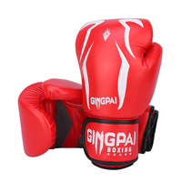 Gants de boxe professionnel, ensemble en cuir, 4 pièces, nouveau