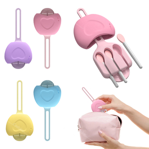 Organisateur de rangement pour accessoires de maquillage, étanche et anti-poussière, pour le rangement des pinceaux à yeux et à lèvres - Product Image 6