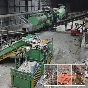 Línea de Clasificación de Residuos de Construcción Personalizable con Sistema de Cinta Transportadora para Clasificar Grava y Tierra de Residuos Mixtos de Construcción y Demolición - Product Image 1
