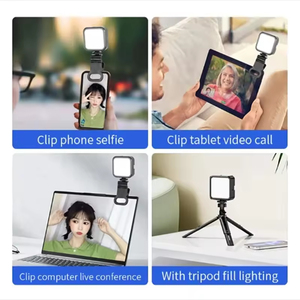 Iluminación Portátil Mini RGB para Teléfono, CI Ajustable para Video, Selfie, Vlog, Iluminación Externa para Selfie, Maquillaje, Conferencias, Fotografía - Product Image 3