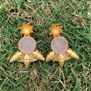 ต่างหูโลหะสำหรับผู้หญิงดีไซน์คลาสสิกสินค้าออกใหม่ - Product Image 2