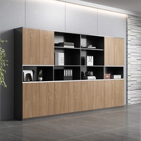 Classeurs en bois modernes et contemporains pour bureau à domicile, mobilier scolaire, organisation, stockage de documents, solution de stockage d'archives