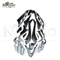 KOLMIO-LAM Kit de carénage complet en plastique pour moto Yamaha Tmax530 17-18 DX/SX Accessoires Carrosserie complète Noir