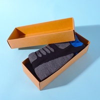 Nouvelle mode personnalisée tendance tricoté unisexe hiver extra épais athlétique Sport Ski chaussettes laine mérinos respirant avec emballage