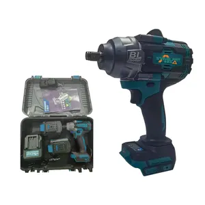 Factory Direct Sale Power Tool High Torque 450N With Brushless Battery Impact Wrench With Digital