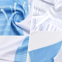 Nuevo Modelo de Camiseta de Fútbol Sublimada al por Mayor, Uniforme de Fútbol Personalizado para Equipos, Conjunto de Camiseta de Fútbol-F00