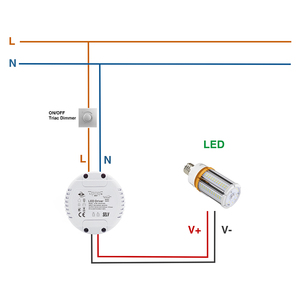 Bộ Điều Khiển <span class=keywords><strong>Led</strong></span> Tròn 12V 6W 12W 15W 18W <span class=keywords><strong>20W</strong></span> 30W 50W 60W 80W - Product Image 4