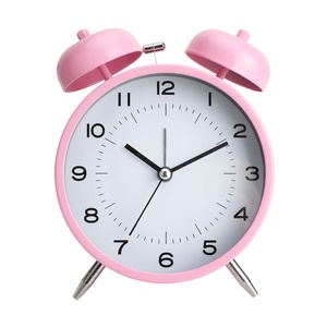 <span class=keywords><strong>Sveglia</strong></span> da Tavolo Creativa per Bambini con Suono Forte, Design Circolare Moderno, Movimento Elettronico, Funzione Luminova e Snooze - Product Image 3