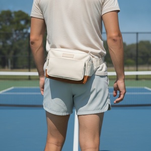 Sac banane de tennis en toile cirée pour pickleball, 16 oz, avec logo personnalisé, vente en gros - Product Image 3