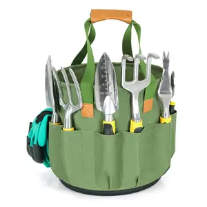 Sac à outils de jardin polyvalent support de trousse à outils de jardin robuste sac seau d'outils de jardinage