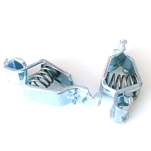 คลิปทดสอบแรงดันสูง20A 65มม. แบบเหล็กชุบนิกเกิลแบบแบนหัวแบนคลิป<span class=keywords><strong>ปาก</strong></span><span class=keywords><strong>จระเข้</strong></span>แบบปากแบน - Product Image 5