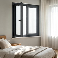 Ventana Abatible de Aluminio a Medida para Villa y Apartamento