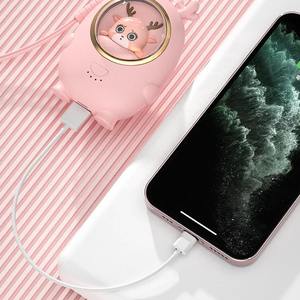 Calentador de Manos Recargable 2 en 1, Mini Lámpara Nocturna USB, Diseño Lindo, Portátil, Tendencia 2024 - Product Image 3