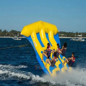 Oferta Caliente: Equipo de <span class=keywords><strong>Juego</strong></span> Acuático de PVC Duradero y Hermético, Bote Inflable, Pez Volador Inflable para Deportes Acuáticos en Venta - Product Image 5