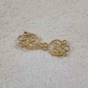 Hebilla Colgante de Espada de Cobre con Diseño de Tigre, Estilo Ostrogótico Medieval Vikingo, Modelo TT-0954, Acabado Dorado, Herrajes PK Origin - Product Image 1