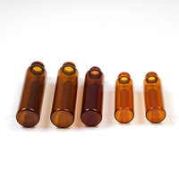 Flacons cylindriques en verre brun de 10 ml, flacons d' aliquotés, flacons pour compléments alimentaires liquides oraux, sur mesure