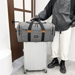 Sac de voyage et de sport à bandoulière, grande capacité, tendance, personnalisable, vente en gros - Product Image 6