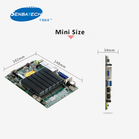 Carte mère industrielle 2 Lan J4125 TDP 10W DDR4 6 COM 7 USB SIM MINI-PCIE 148x102 mm 3,5 pouces, ordinateur monocarte