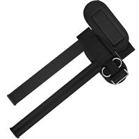 Sangles de levage avec anneau en D, poignées de gym durables pour l'haltérophilie, l'entraînement de force, la protection des poignets