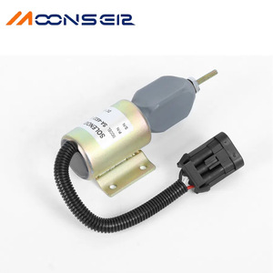 Vanne solénoïde SA-4532-12V 12V DC pour arrêt du carburant des moteurs Cummins - Product Image 2