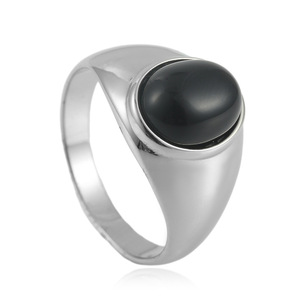 Men's Oval Tiger Eye <b>Ring</b> Bezel Setting Stainless Steel Everyday Wear Geometric Design 24044 - Product Image 5