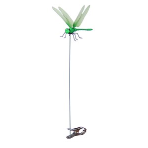 Clip libellule 3D réaliste <span class=keywords><strong>en</strong></span> plastique, ornement multicolore à clipser, décoration personnalisée, installation facile, pour intérieur, extérieur, <span class=keywords><strong>jardin</strong></span> - Product Image 4