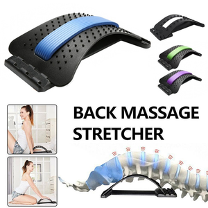 Planche de Massage pour le dos, outil professionnel de relaxation pour soulager les douleurs de la colonne vertébrale, appareil de Traction <span class=keywords><strong>lombaire</strong></span>, d'étirement pour la taille - Product Image 5