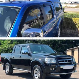 4PCS Car <b>Window</b> Wind Deflectors Tinted for Ford Ranger Dual Cab 2012-2021 Shelters <b>Window</b> Visor Rain Guard Vent Sun <b>Shade</b> - Product Image 6