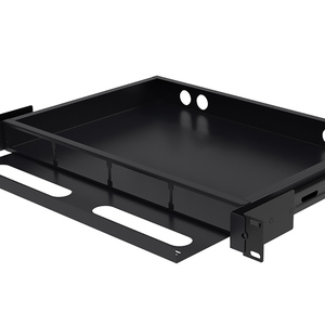 Panel de Conexión de Fibra Óptica LC MPO de Alta Densidad 1U para Montaje en Rack, Preterminado y con Empalme por Fusión, Caja de Acero Extraíble - Product Image 2