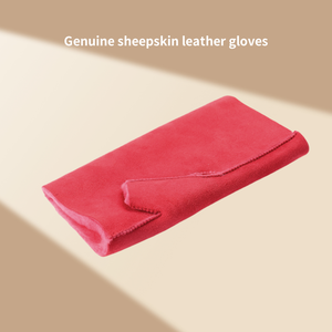 <span class=keywords><strong>Gants</strong></span> demi-doigts d'hiver pour femmes élégantes mitaines en peau <span class=keywords><strong>de</strong></span> mouton en <span class=keywords><strong>laine</strong></span> douce et chaude <span class=keywords><strong>gants</strong></span> courts élastiques pour les fêtes <span class=keywords><strong>de</strong></span> cyclisme voyage - Product Image 2