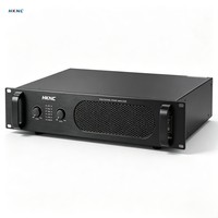 Penguat Audio Profesional HKNC HG-A2700 2CH Kelas-AB 700W *2 8ohm Casing Logam Audio Hi-Res Tahan Lama Ramah Lingkungan AC Stage