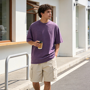 T-Shirt Casual in Cotone 100% di Alta Qualità per <span class=keywords><strong>Uomo</strong></span>, Stile Retrò, <span class=keywords><strong>Moda</strong></span> <span class=keywords><strong>Giovanile</strong></span>, Disponibile all'Ingrosso - Product Image 4