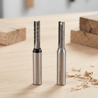Fraise à dents droites ou spirales TCT polyvalente pour le travail du bois, la fabrication de meubles et le fraisage de précision