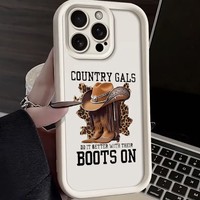 Coque de téléphone antichoc en silicone à motif animal personnalisé pour iPhone 17 Pro, 15/14, Nouveau 13 Pro Max et 16 X