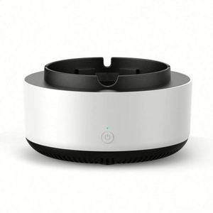Cenicero Inteligente Electrónico Nuevo al por Mayor, Purificador de Aire Doméstico, Eliminación Inteligente de Olores, Dispositivo Personalizado para Fumadores, Metal+ABS, Estilo Americano - Product Image 2