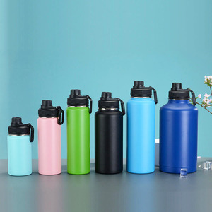 32oz Portable Fitness Free Sip <b>Drinking</b> Bottle 25oz Double Wall Metal <b>Hot</b> Water <b>Flasks</b> Vacuum Thermos with Handle - Product Image 5
