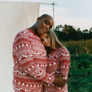 Ensemble familial Hongbo, vêtements de Noël, pyjamas, <span class=keywords><strong>maman</strong></span>, papa et moi, tenues assorties pour la famille, adaptées aux festivals et aux fêtes de famille - Product Image 4