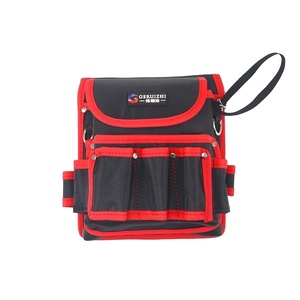 PLAYMAX Multifunctional Portable <b>Electricians</b> <b>Tool</b> <b>Kit</b> Multi-pocket Waterproof <b>Tool</b> Bag Waist Pack Buckle Closure High-Capacity - Product Image 4