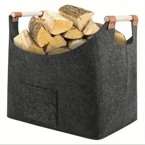 Cesta de Fieltro para Mascotas, Cesta de Almacenamiento, Ideal para Guardar Juguetes para Niños, Bocadillos - Product Image 2