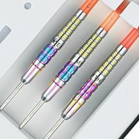90% Ensemble de fléchettes professionnelles TOP en tungstène pour joueur de fléchettes à levier élevé
