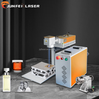 Machine de marquage laser UV JUNFEI 355nm 3W 5W 10W, lumière bleue, sans dommages thermiques, pour plastique, verre, PCB, céramique, code QR
