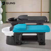 Fabrik preis Elektrischer Salon Thai Massage Shampoo Bett Kopf Spa Hydrotherapie Shampoo Bett mit Wasser zirkulation
