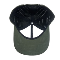 Casquette de baseball personnalisée à la mode en broderie 3D simple chapeaux à 6 panneaux Snapback avec trou de découpe laser