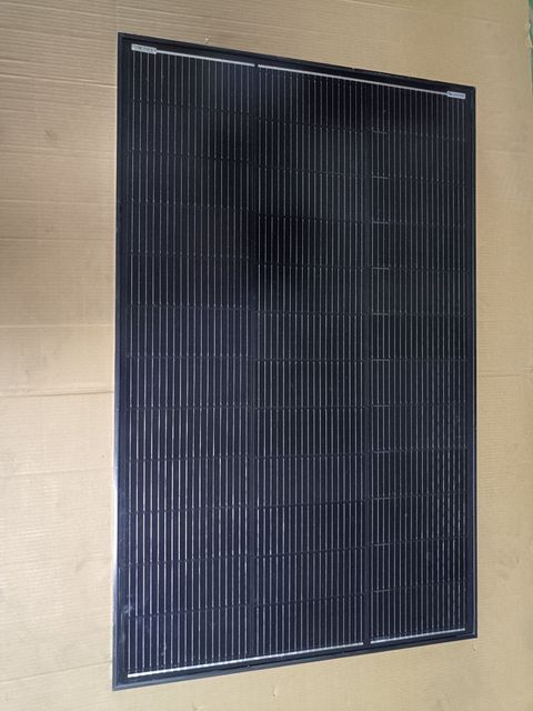 Garden Shed Lighting Water Pump Small Irrigation Power 12V 150W All Black 210N N-Type TOPCon 3.0 Solar Panel