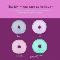 En gros Speks Squishy Gump Loop, jouet anti-stress en gel à mémoire de forme, extensible et souple, balle à presser pour le bureau, soulagement de l'anxiété, cadeau pour enfants et adultes
