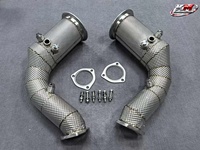 Tuyau d'échappement catalyseur Euro 6 KM avec trous OPF pour Audi SQ7 SQ8 RSQ8 Urus Cayenne Turbo Bentayga 4.0T V8