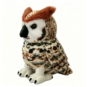 Peluche de búho personalizado, Peluche de búho realista, Juguete de peluche de búho - Product Image 5