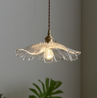 Lampe à pétales de fleurs Suspension minimaliste moderne